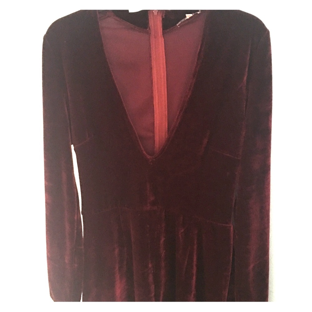 A Velvet Red Romper
